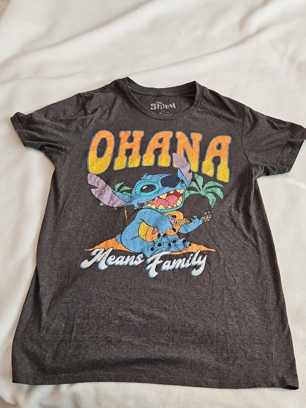 Disney Ohana Means Family Stitch Graphic Tee -